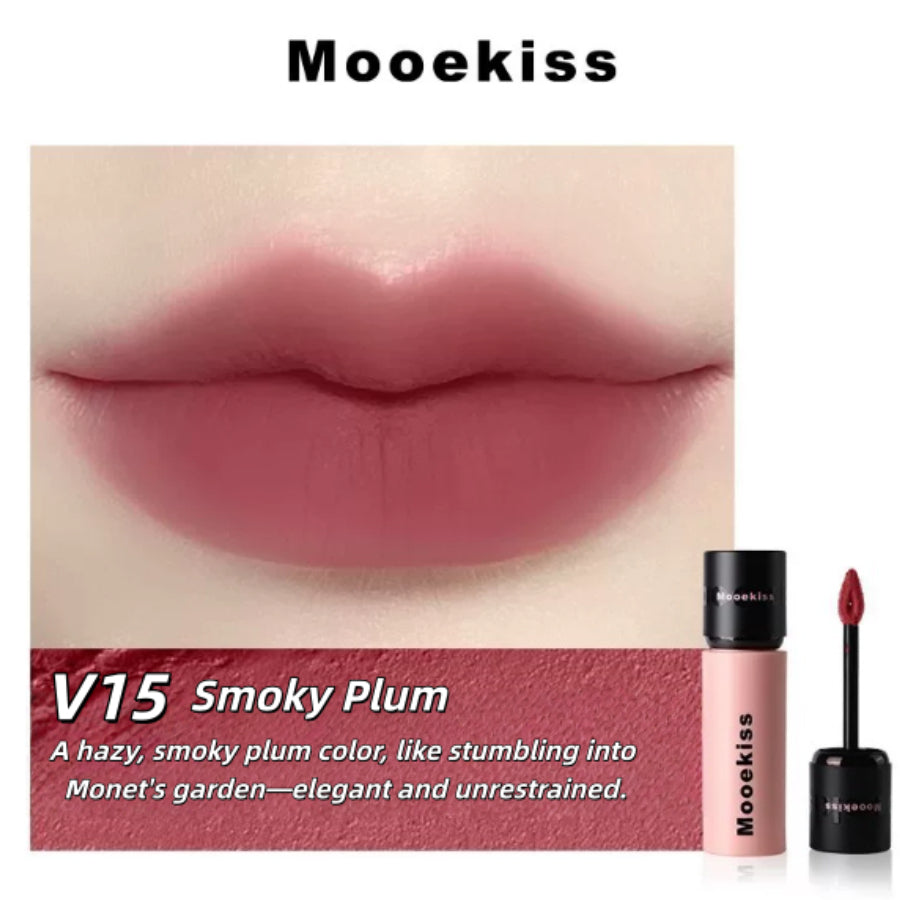 MUKESI Velvet Matte Lip Mud V15 Smoked Plum