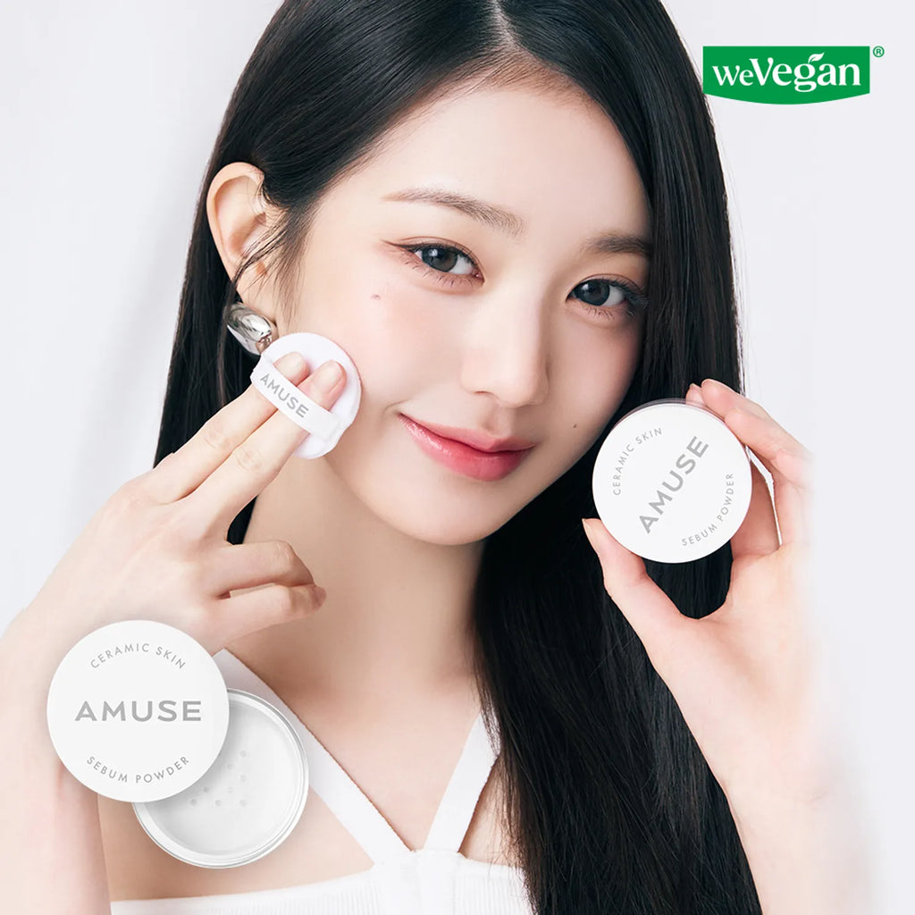 AMUSE Ceramic Skin Sebum Powder (2 Colors)