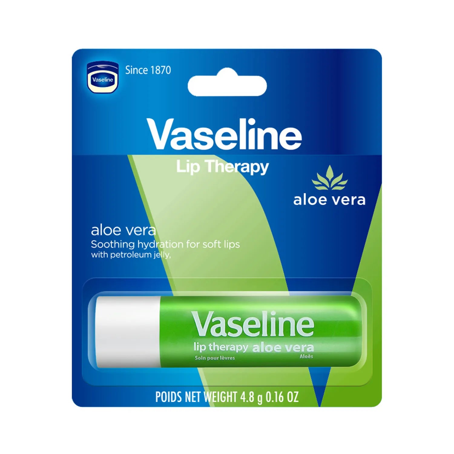 Vaseline Lip Therapy Aloe Care Stick 4.8g
