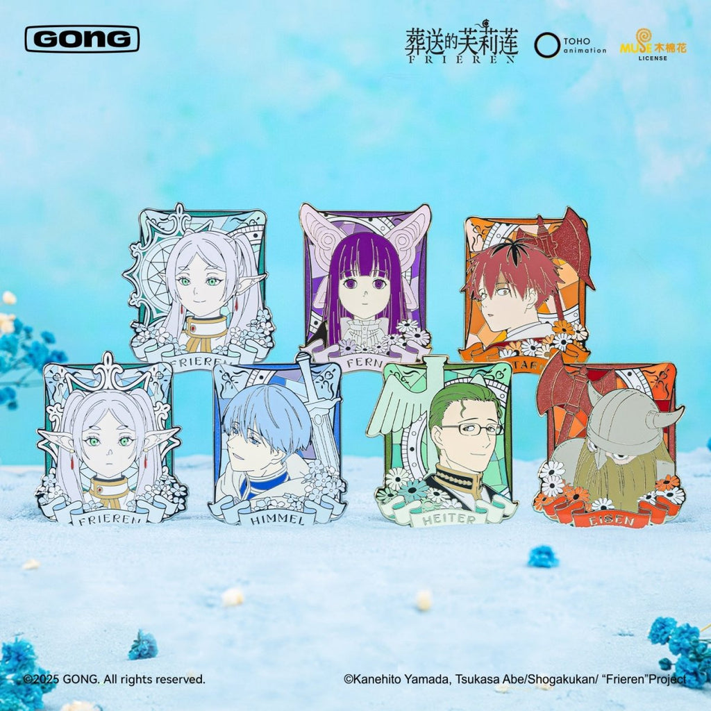 Frieren: Beyond Journey's End | Metal Pin Blind Box Set GONG Anime Goods - FUNIMECITY