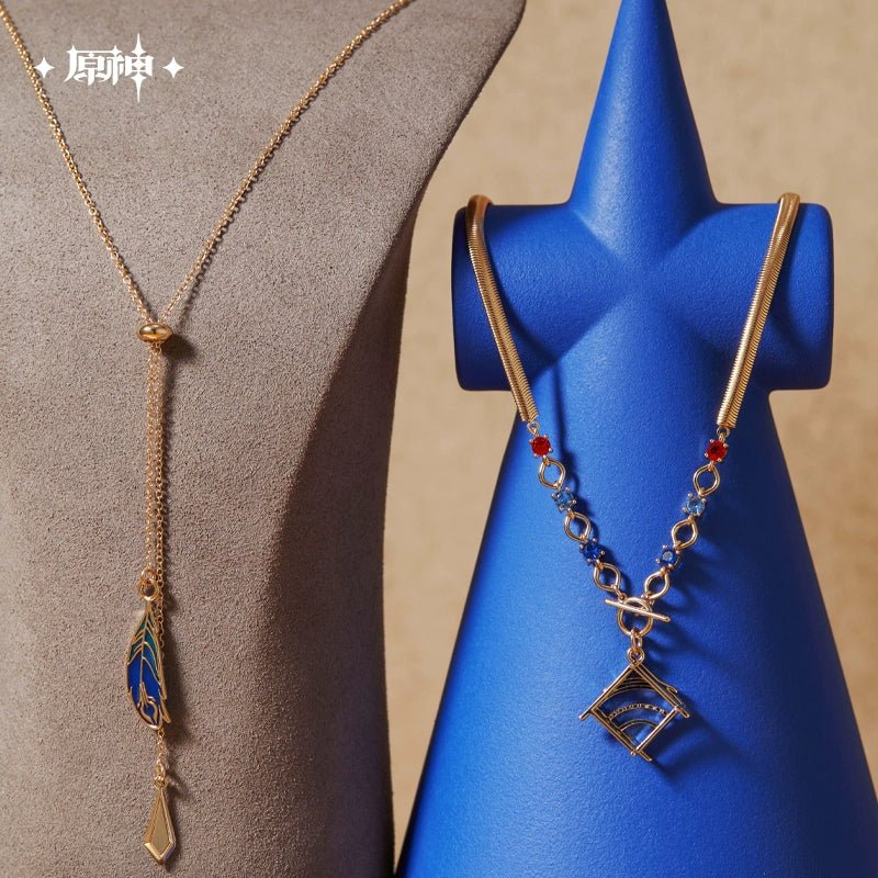 Genshin Impact | Yulin and Feisha Series Kaveh Necklace & Ear Clip Set Genshin Impact - FUNIMECITY