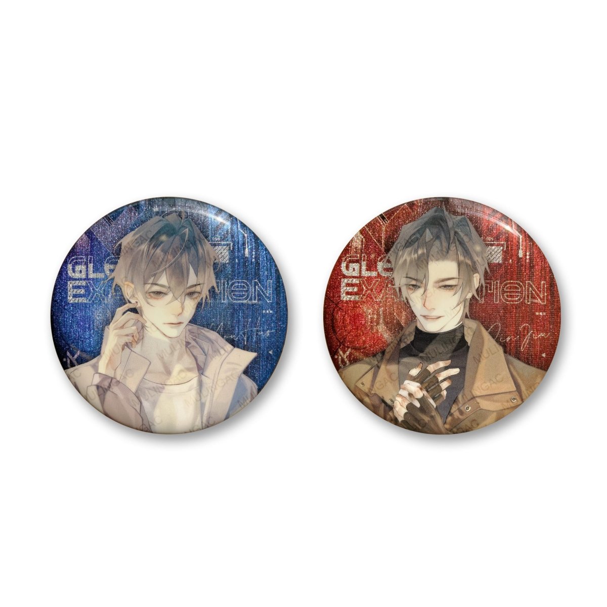 Global Examination | Banquet Acrylic Stand Figure & Quicksand Painting & Badge Set