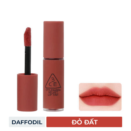 3CE Velvet Lip Tint #DAFFODIL (1.5g) Deluxe Sample