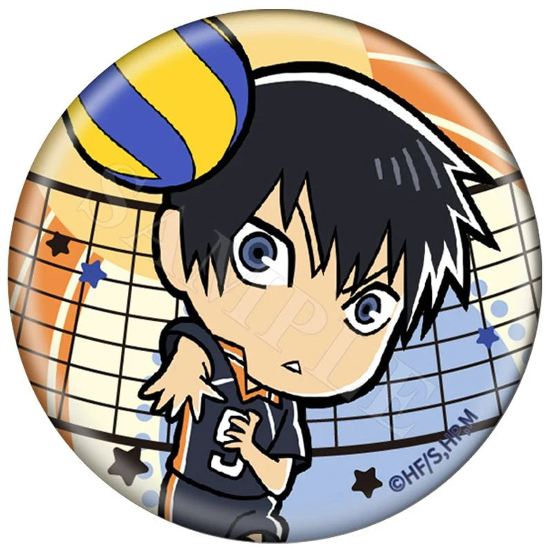 Haikyu!! | Chibi Badge Set XINGHEDONGMAN Anime Badge - FUNIMECITY Haikyu!! | - Q版系列 - Azumane Asahi