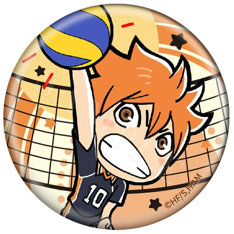 Haikyu!! | Chibi Badge Set XINGHEDONGMAN Anime Badge - FUNIMECITY Haikyu!! | - Q版系列 - Tanaka Ryuunosuke