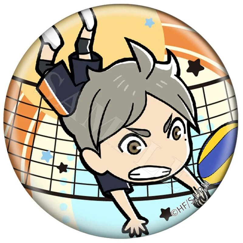 Haikyu!! | Chibi Badge Set XINGHEDONGMAN Anime Badge - FUNIMECITY Haikyu!! | - Q版系列 - Kotaro Bokuto
