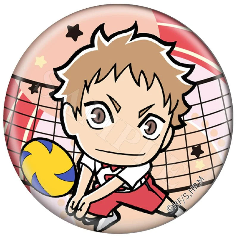 Haikyu!! | Chibi Badge Set XINGHEDONGMAN Anime Badge - FUNIMECITY Haikyu!! | - Q版系列 - Haru Miya