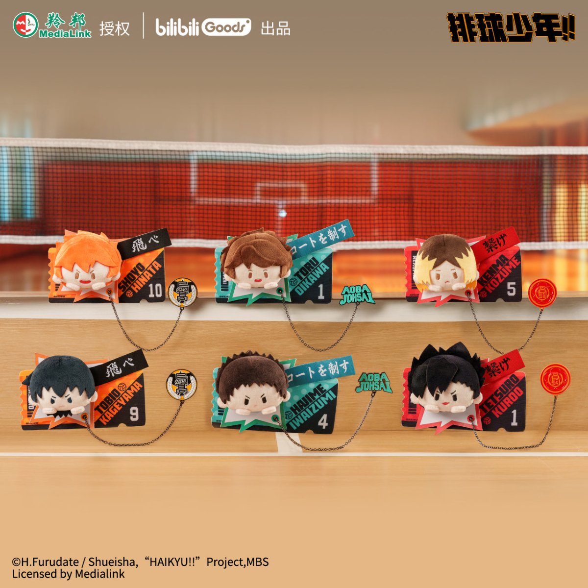 Haikyu!! | Plush Doll & Umbrella & Bag & Plush Badge Bilibili Anime Goods - FUNIMECITY