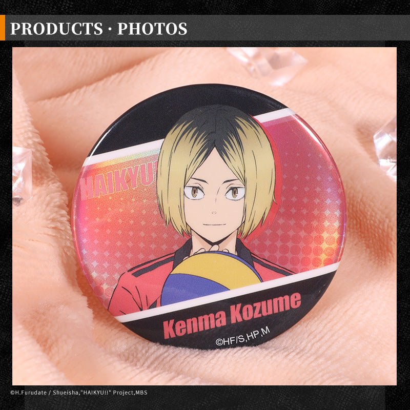 Haikyu!! | Tinplate Badge Set XINGHEDONGMAN Anime Badge - FUNIMECITY