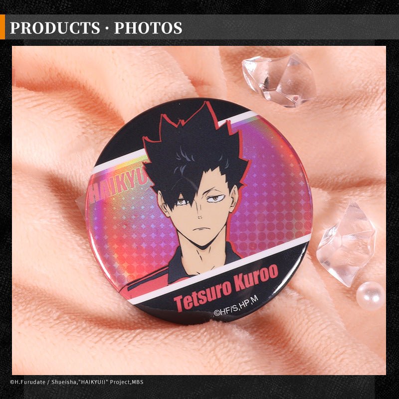 Haikyu!! | Tinplate Badge Set XINGHEDONGMAN Anime Badge - FUNIMECITY