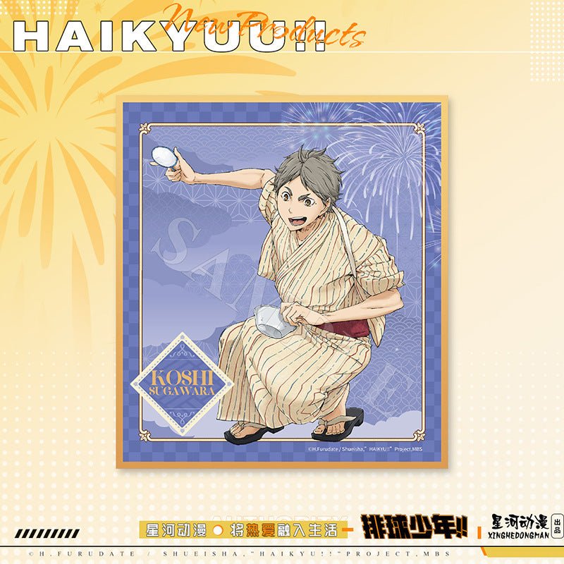 Haikyu!! | Yu Yi Series Shikishi Board Set XINGHEDONGMAN Art Card - FUNIMECITY