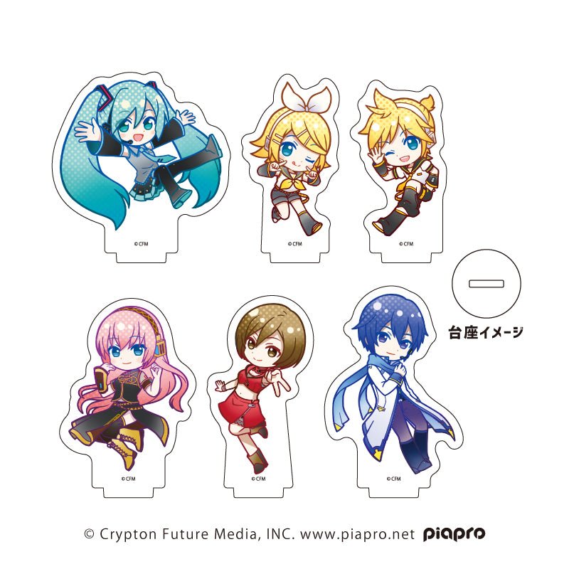 Hatsune Miku | Badge & Pendant & Chibi Acrylic Stand Figure Set VOCALOID- FUNIMECITY