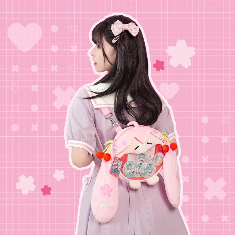 Hatsune Miku | Cherry Blossom UWA Series Ita Bag & Headphone Bag