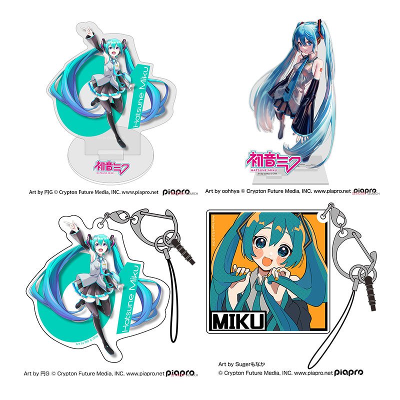 Hatsune Miku | Pendant & Acrylic Stand Figure Set Mo Wan Xiong- FUNIMECITY