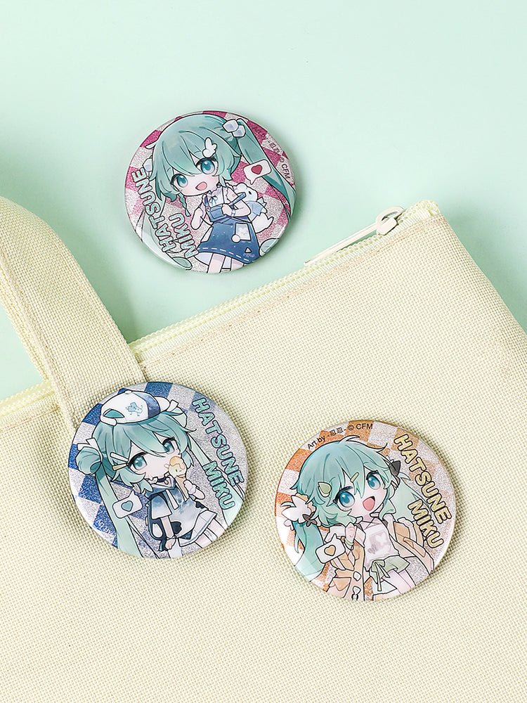 Hatsune Miku | Yi Qi Qu Jiao You Series Badge & Acrylic Badge Set Guang Bo- FUNIMECITY