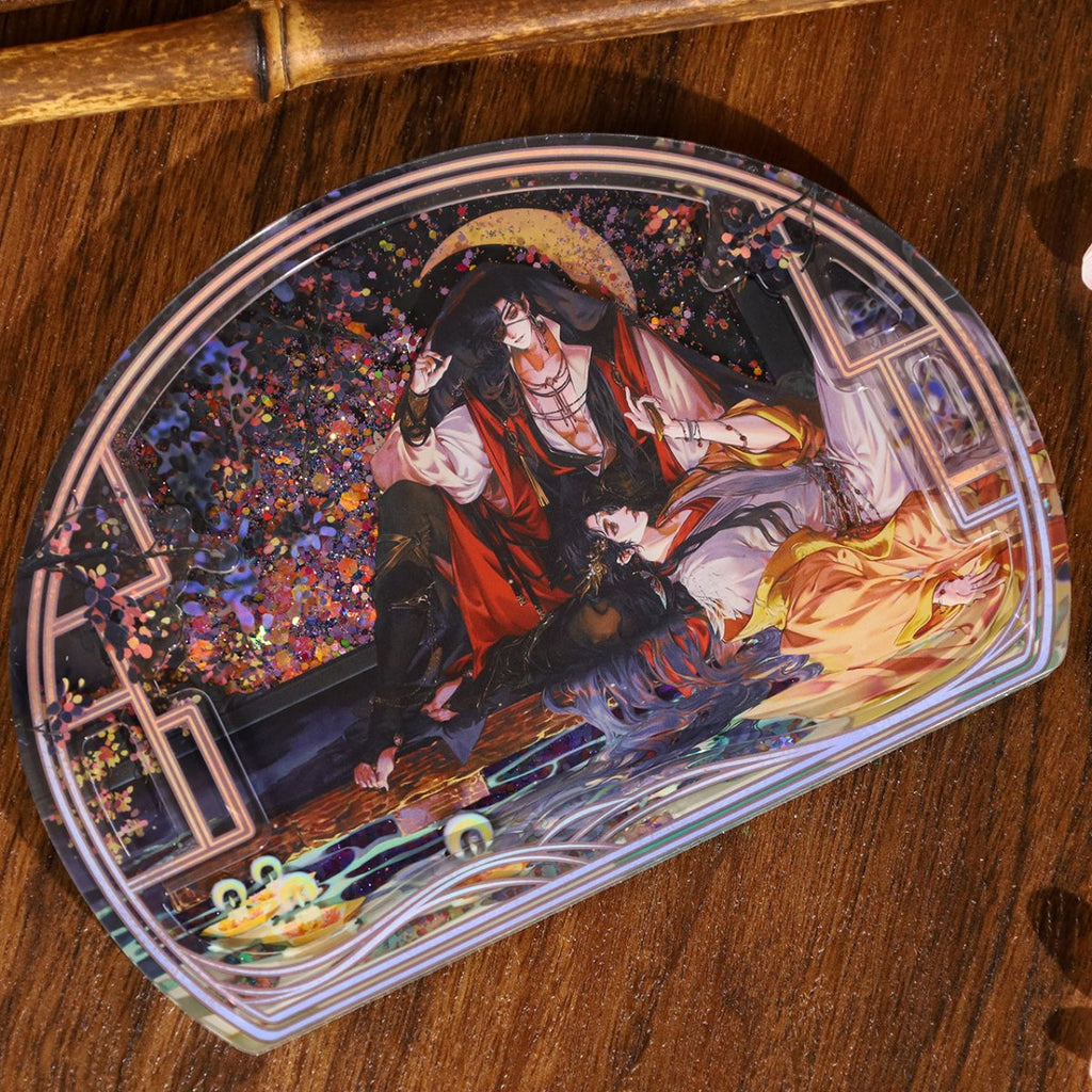 Heaven Official's Blessing | Fan Hua Shui Xie Quicksand Painting & Badge Set