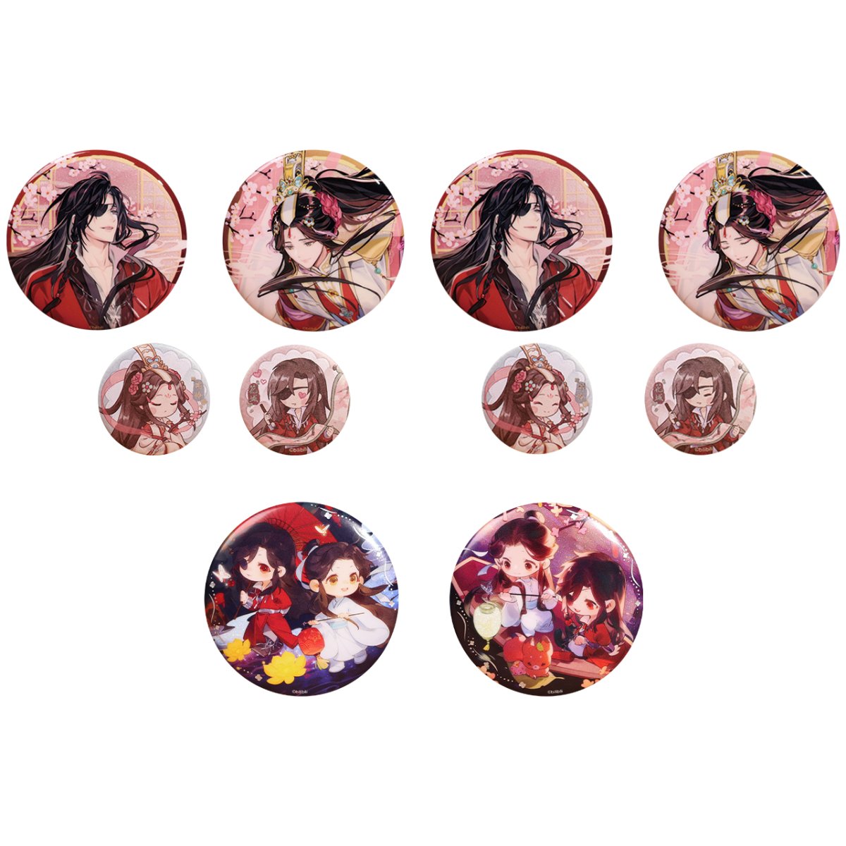 Heaven Official's Blessing | 3rd Anniversary Hua Zhong Ren Badge Set