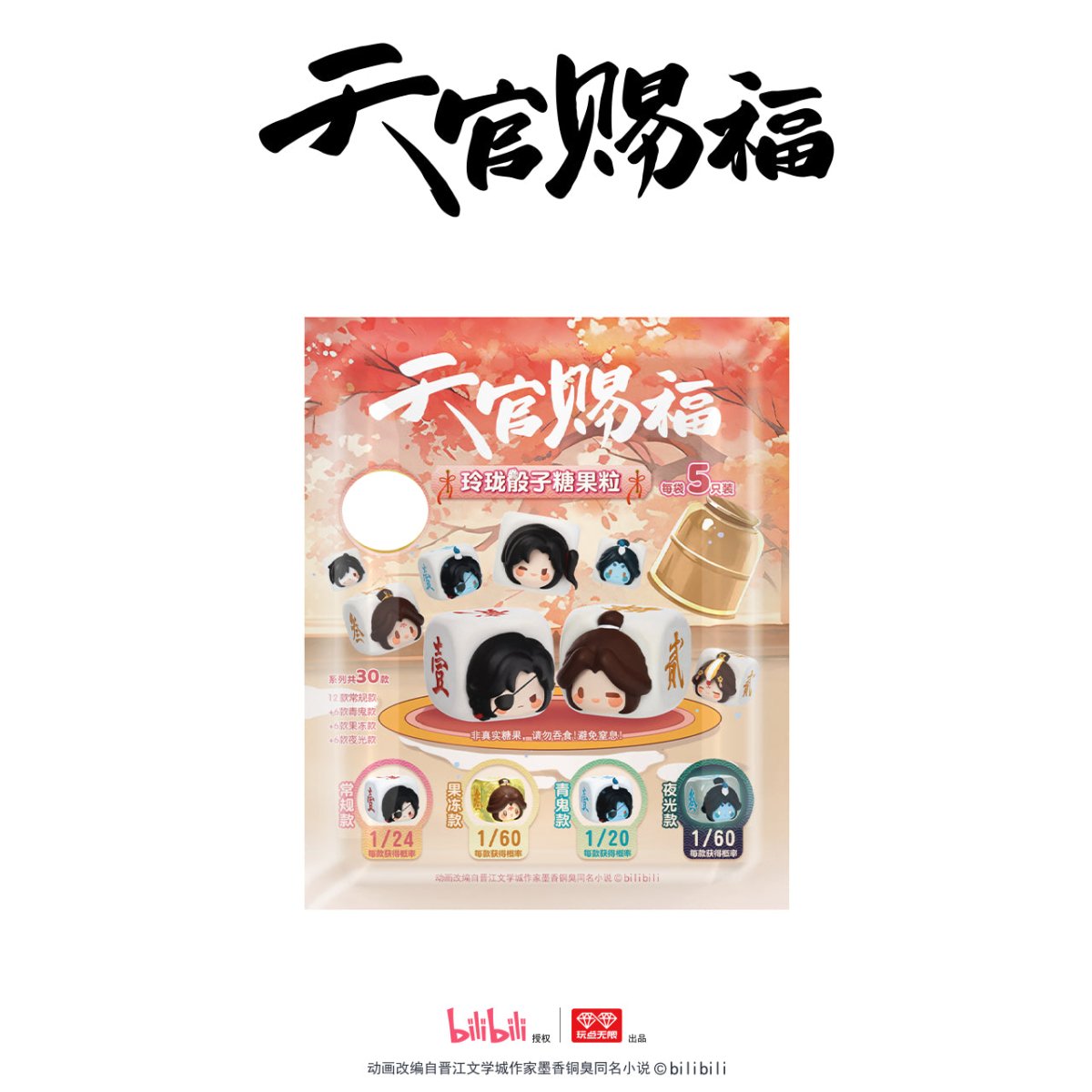 Heaven Official's Blessing | Ling Long Tou Zi Tang Guo Li Series Blind Box
