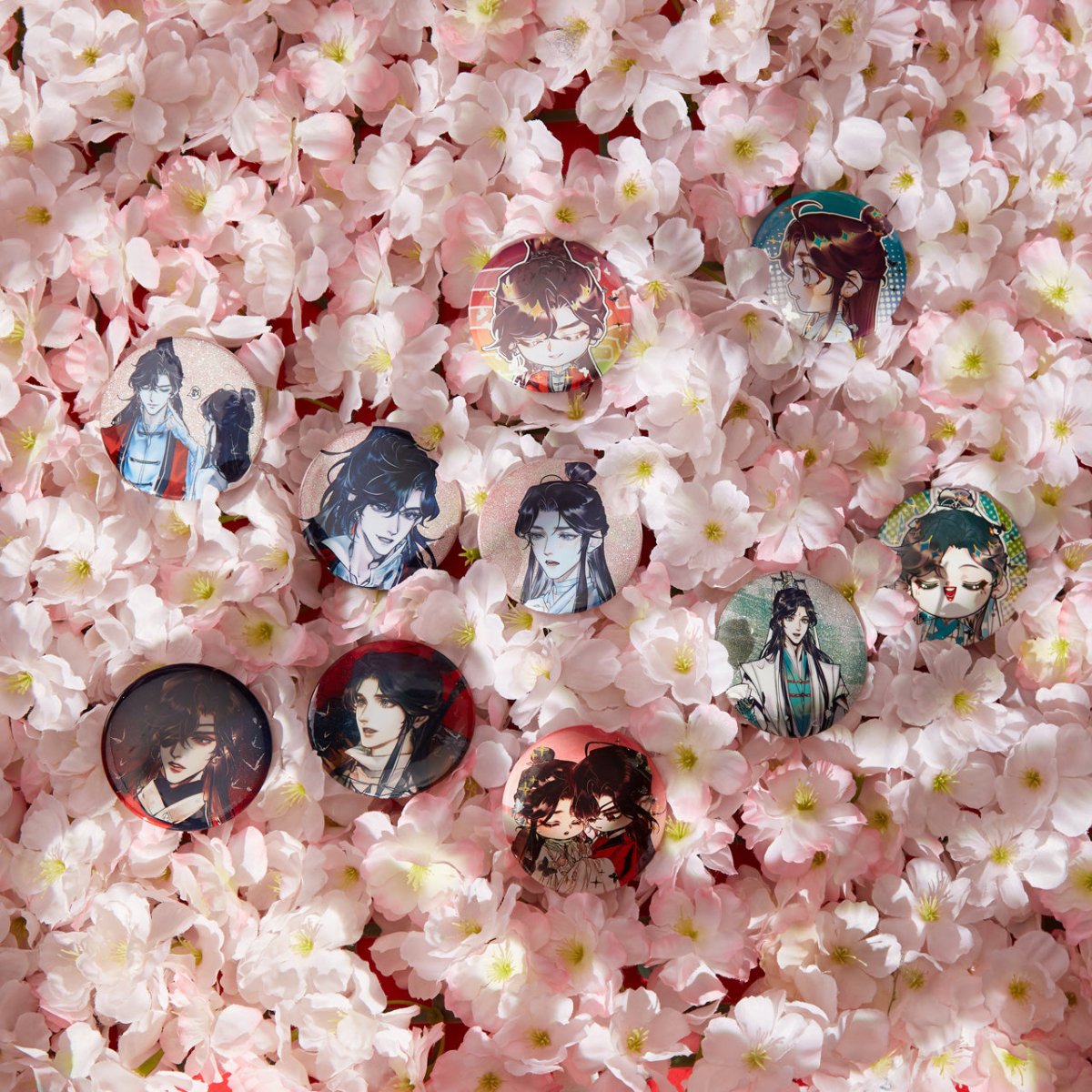 Heaven Official's Blessing | Manhua 3rd Batch Badge Set BEMOE - FUNIMECITY