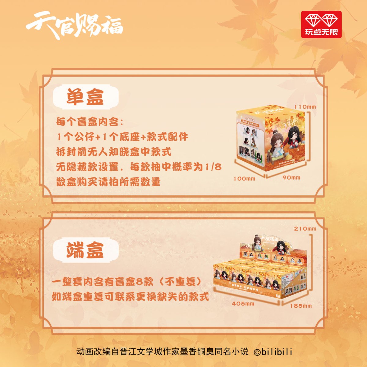 Heaven Official's Blessing | Si Shi Xiang Ban Blind Box Figurine AllForPlay- FUNIMECITY