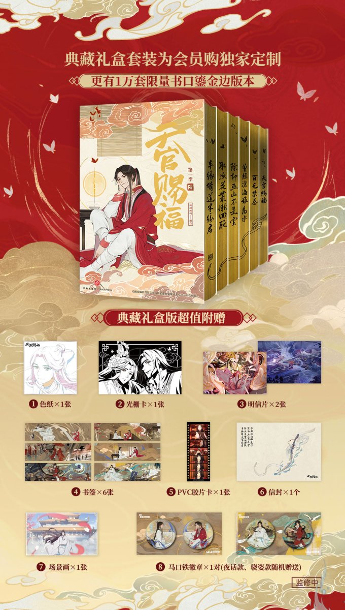 Heaven Official's Blessing | Tian Guan Ci Fu Season 1 Animation Book