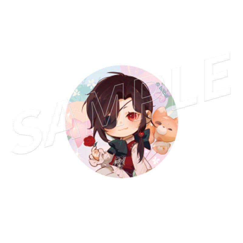 Heaven Official's Blessing | Tian Guan Ci Fu Yao Ye Hua Jian & Wu Hou Mei Gui Badge Set