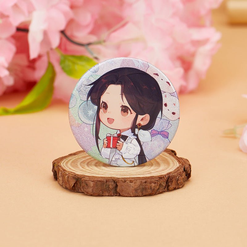 Heaven Official's Blessing | Tian Guan Ci Fu Yao Ye Hua Jian & Wu Hou Mei Gui Badge Set