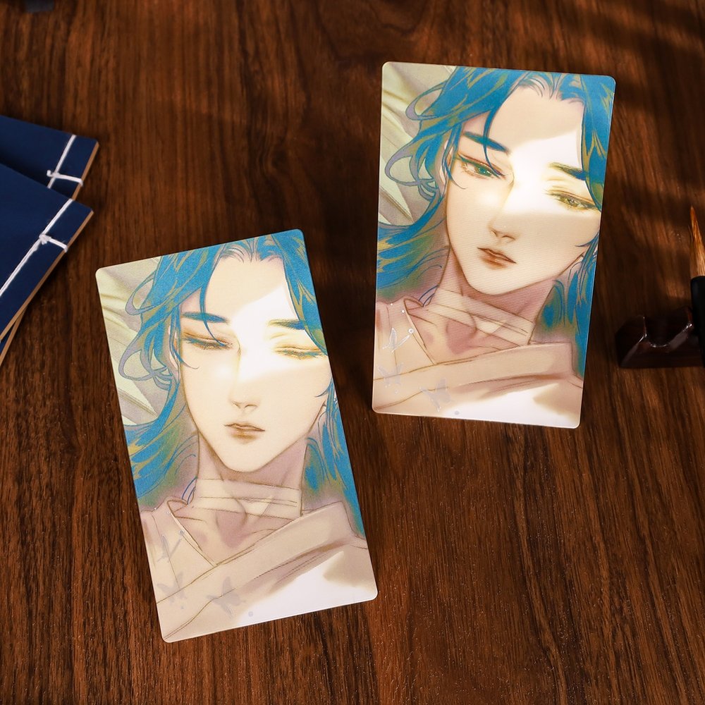 Heaven Official's Blessing | Xi Jian Ri Guang & Wang Xi Ru Jing 3D Lenticular Card