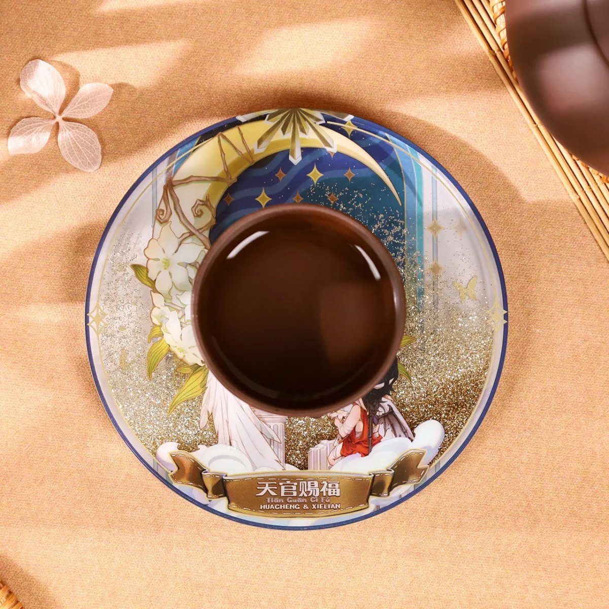 Heaven Official's Blessing | Yue Zhao Jiang Ye Chibi Quicksand Drink Coasters