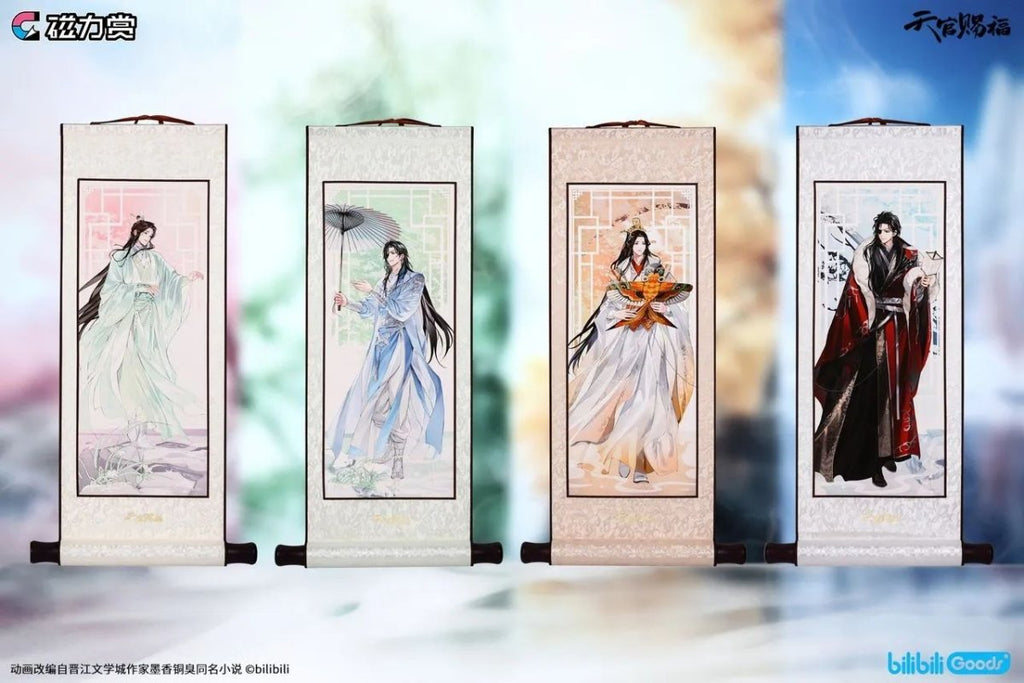 Heaven Official's Blessing | Zhao Hua Si Ji Series Hanging Scroll Bilibili Anime Goods - FUNIMECITY