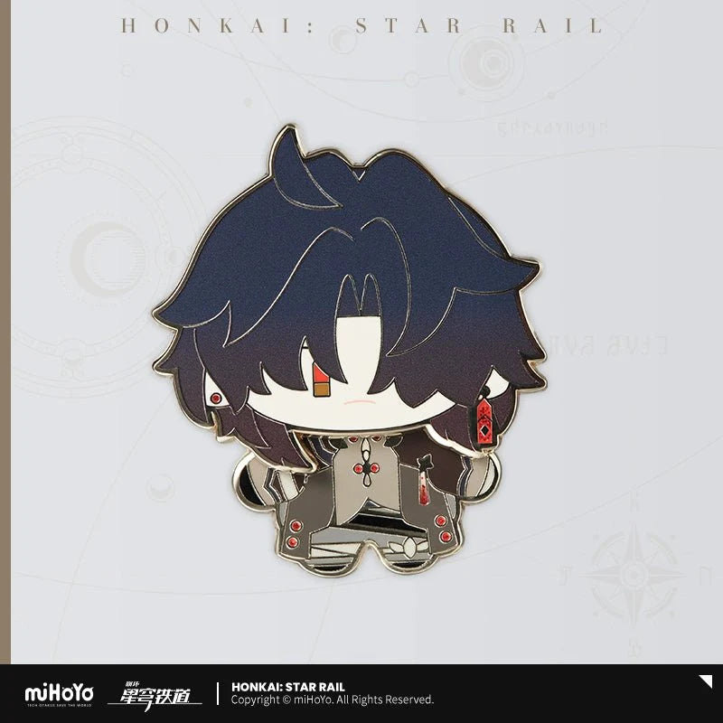 Honkai:StarRail | Chibi Shake Head Enamel Pin