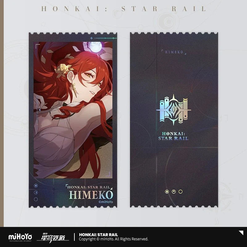 Honkai:StarRail | Departure Countdown Series Holographic Ticket Set