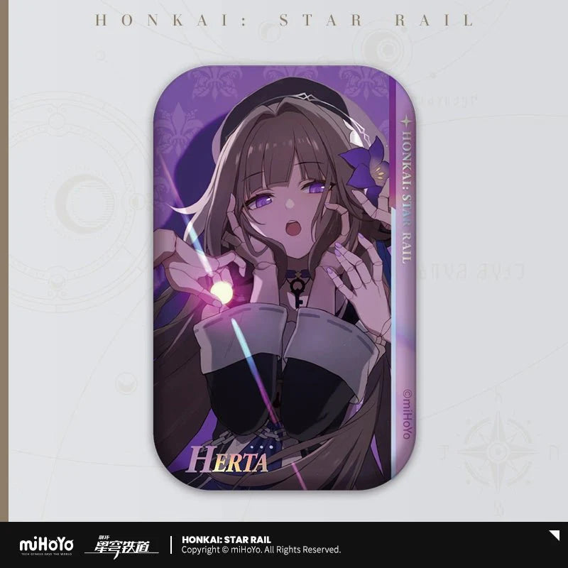 Honkai:StarRail | Departure Countdown Series Square Badge Set
