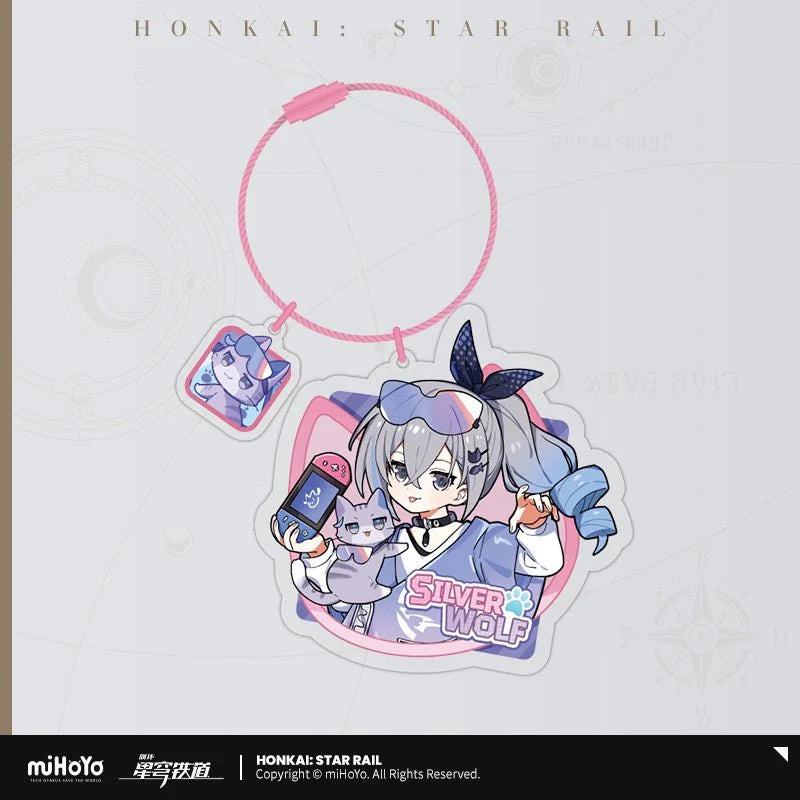 Honkai:StarRail | Little Cat Series Acrylic Charm Set