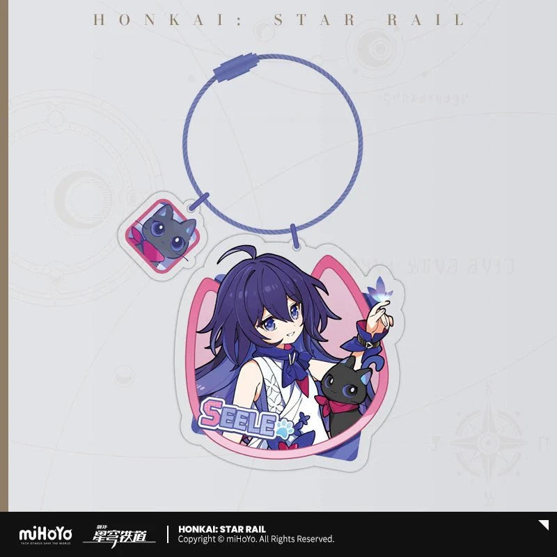 Honkai:StarRail | Little Cat Series Acrylic Charm Set