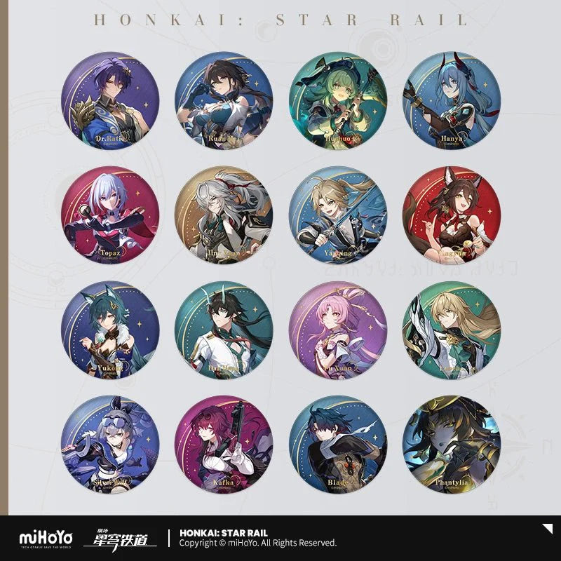 Honkai:StarRail | Xing Jian Lv Xing Series Badge Set miHoYo - FUNIMECITY
