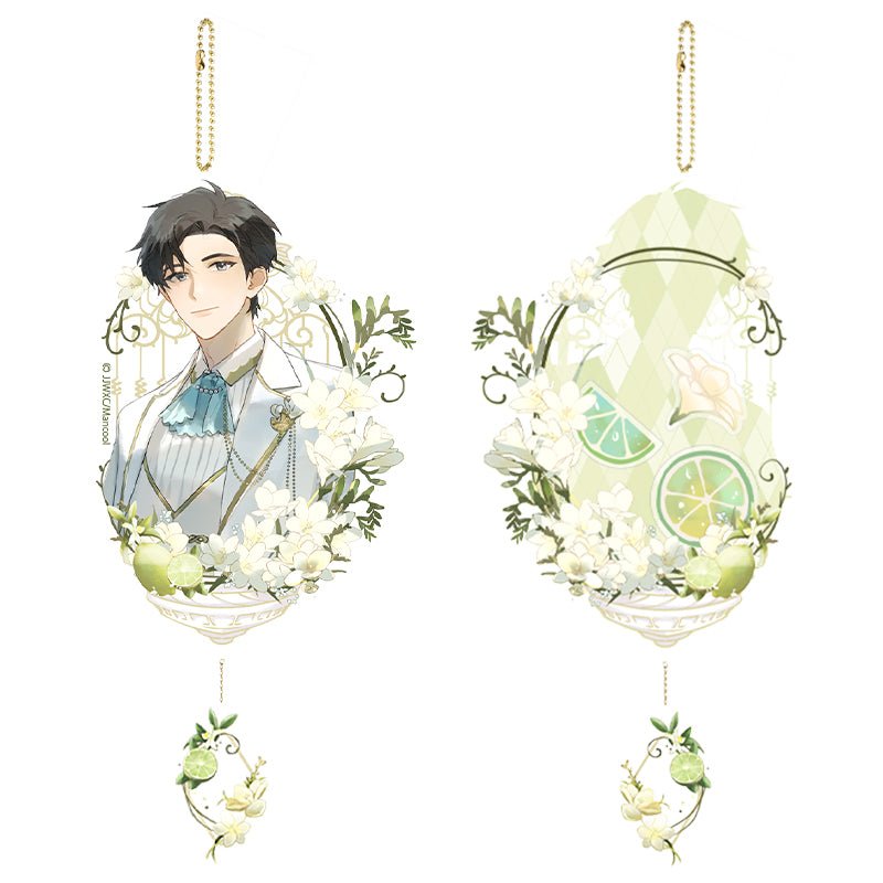 I Like Your Pheromones | Pendant & Acrylic Stand Figure & Holographic Ticket Set Man Ku- FUNIMECITY