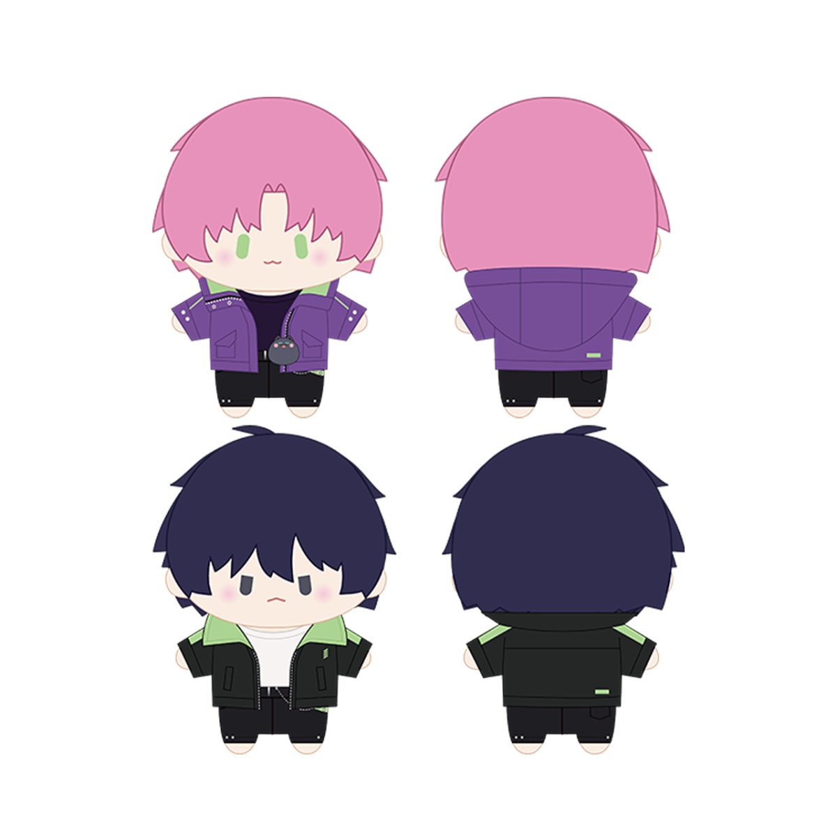 I Want to Be a Big Baddie | Cuter Plush Doll Set