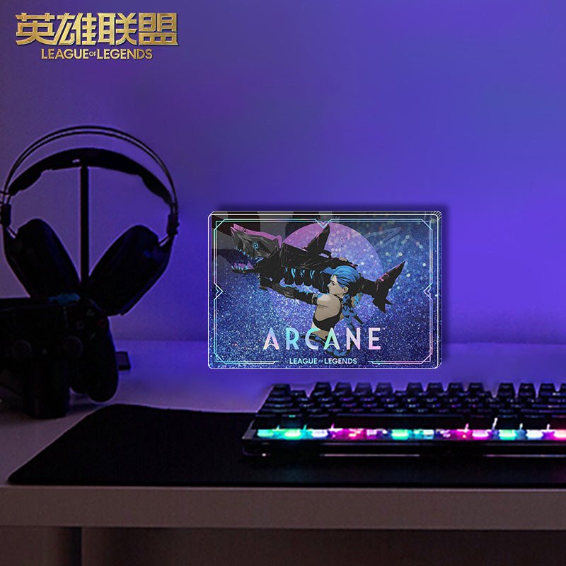 ARCANE League Of Legends | Shuang Cheng Zhi Zhan Series Quicksand Standee