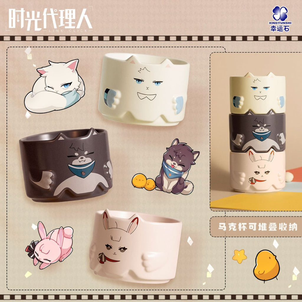 Link Click | Chibi Animals Cup Set Xingyunshi- FUNIMECITY