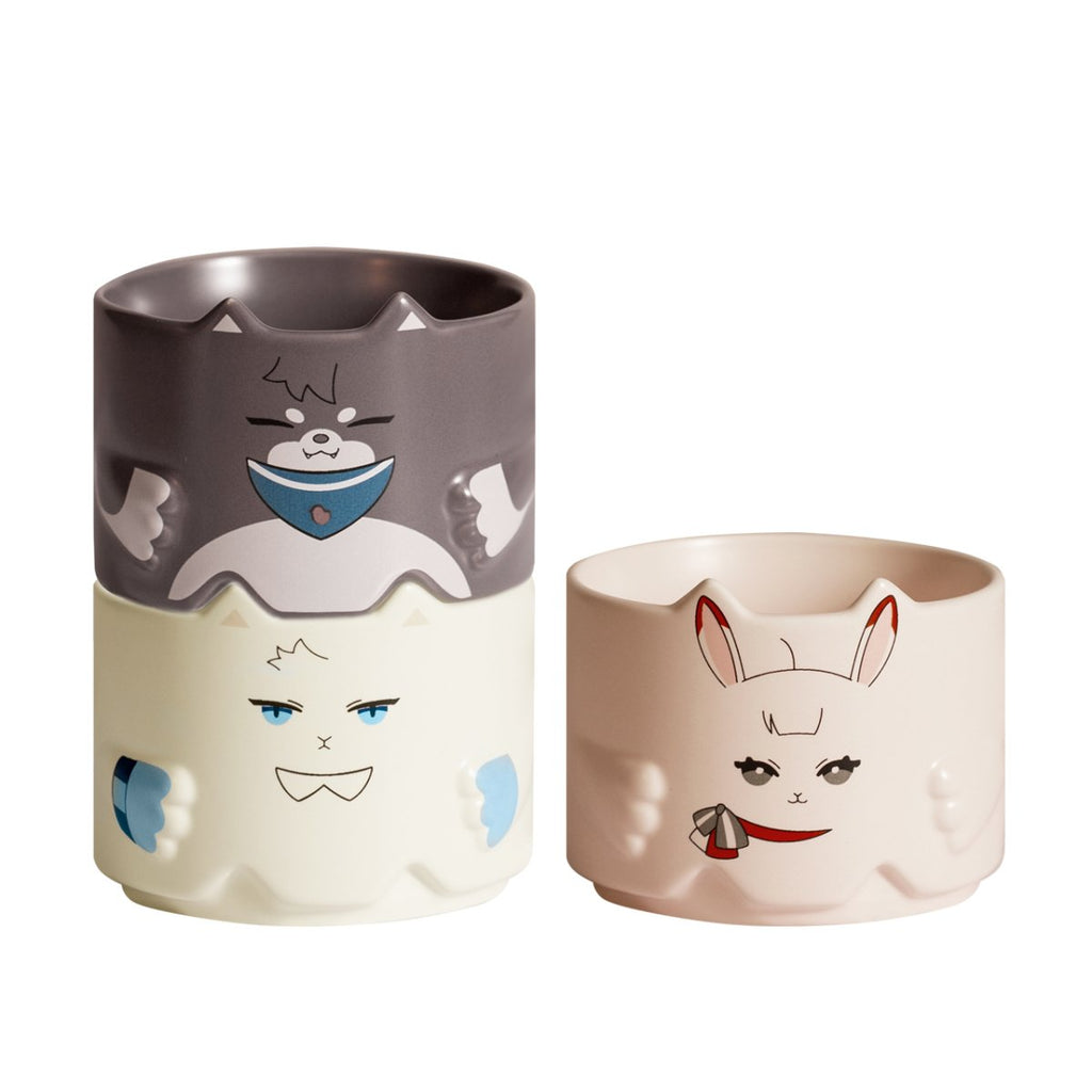 Link Click | Chibi Animals Cup Set