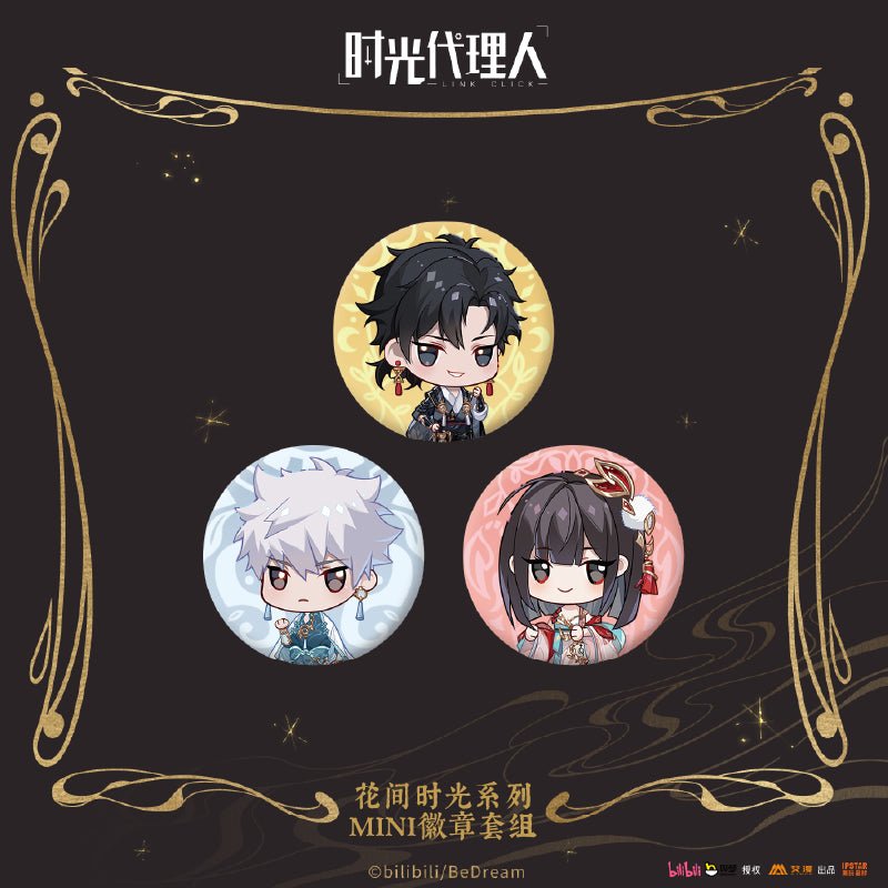 Link Click | Hua Jian Shi Guang Series PVC Stickers & Badge