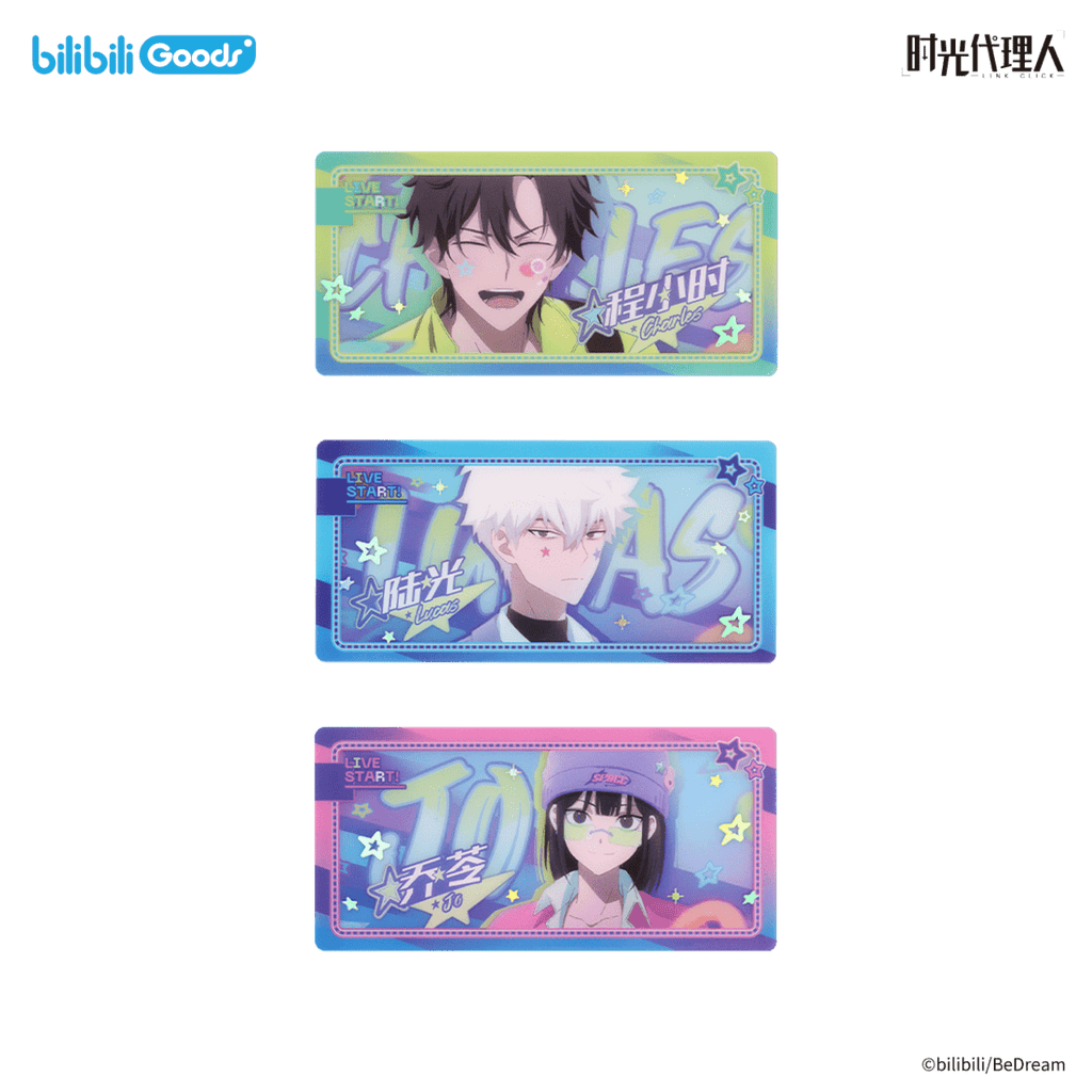 Link Click | Jing Xi Jie Pai Series Set 2 Art Card & Fridge Magnet Set