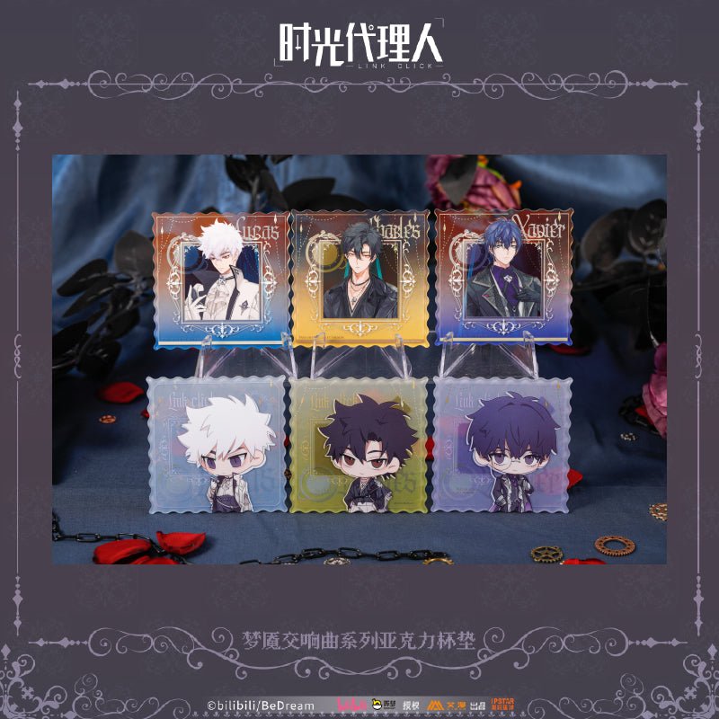 Link Click | Meng Yan Jiao Xiang Qu Series Fridge Magnet & Coaster Set