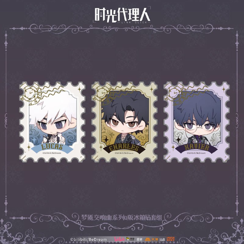 Link Click | Meng Yan Jiao Xiang Qu Series Fridge Magnet & Coaster Set Aimon Anime Goods - FUNIMECITY