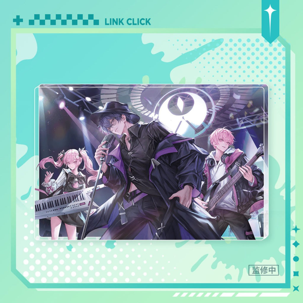 Link Click | Music Preface Series Acrylic Stand Figure & Holographic Ticket & Acrylic Standee