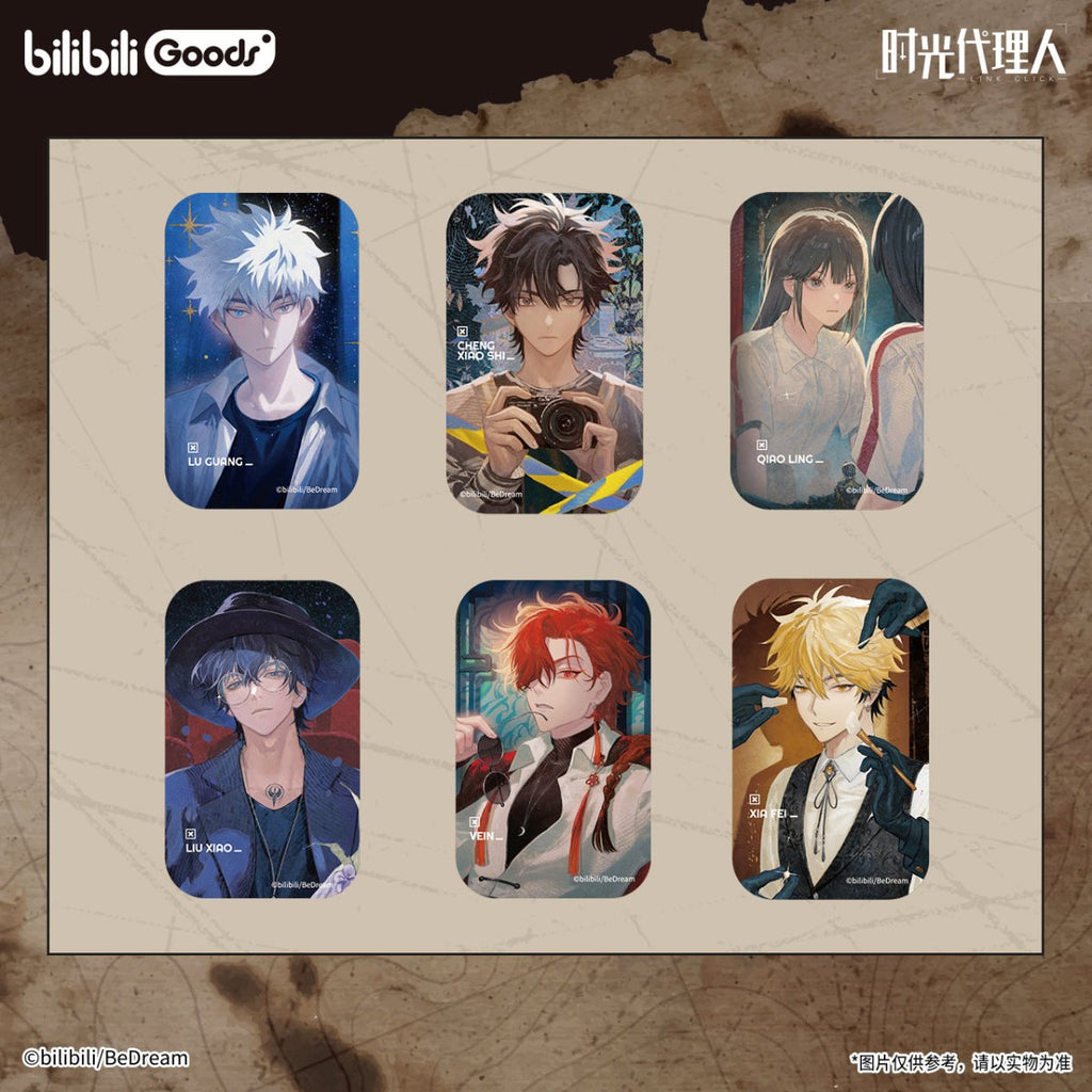 Link Click | Ni Shi Zhi Ying Series Badge & Polaroid & Holographic Ticket & Fridge Magnet Bilibili Anime Goods - FUNIMECITY