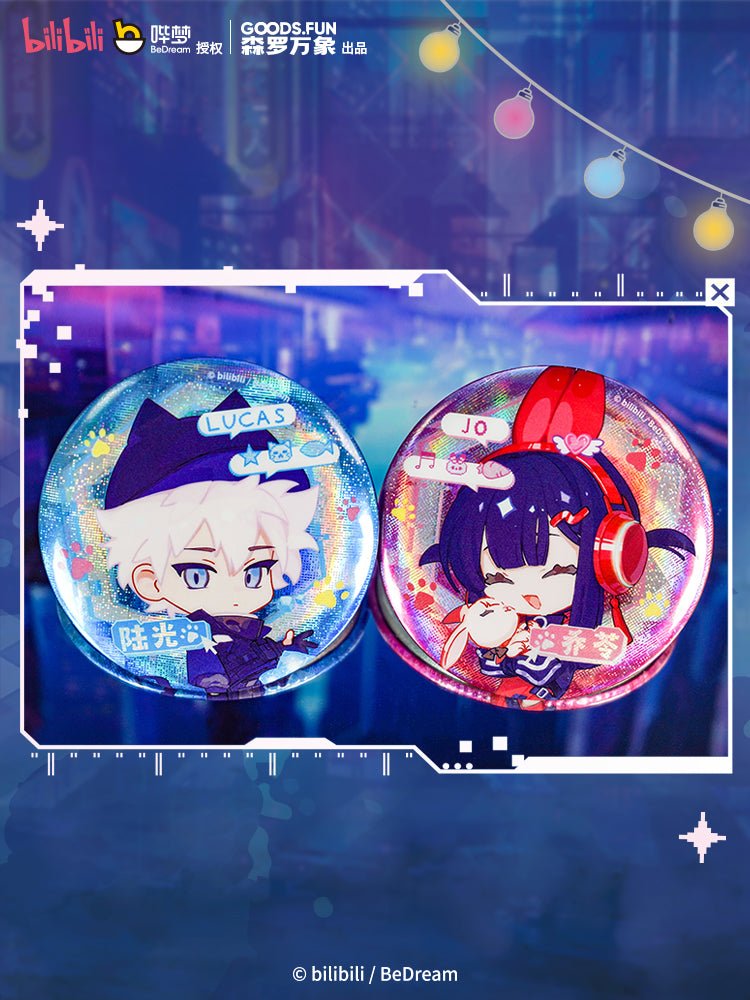 Link Click | Sai Bo Shi Guang Badge Blind Box