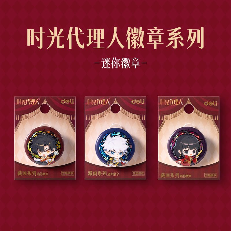 Link Click | Shi Kong Qi Meng Series Badge DELI Anime Goods - FUNIMECITY