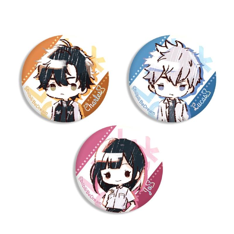 Link Click | Tang Guo Series Badge Set